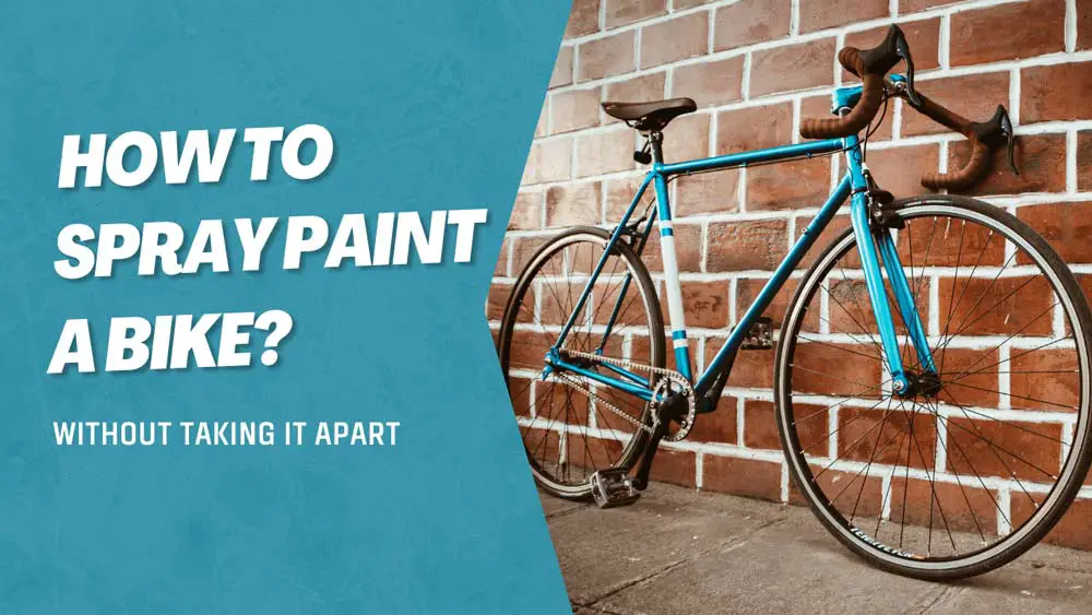 how to spray paint a bike