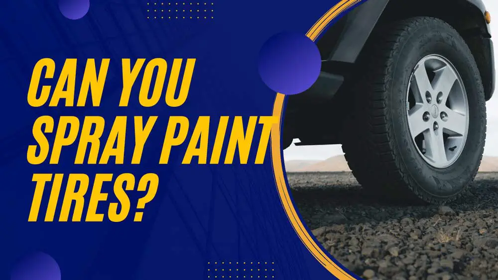spray paint tires