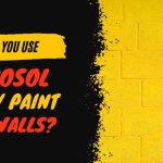 can you use aerosol spray paint on walls